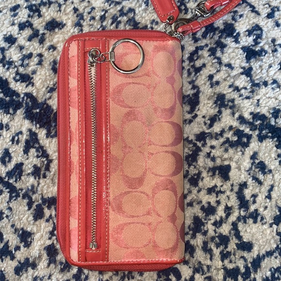 Coach zip wristlet wallet - Picture 2 of 4